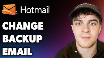 How to Change Hotmail Backup Email (Full 2025 Guide)