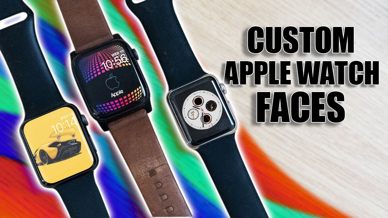 Apple Watch Custom Faces  Apple watch custom faces, Apple watch