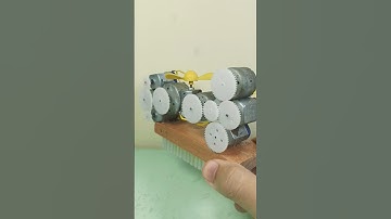 CREATIVE WAY TO ASSEMBLE A PROTOTYPE ELECTRIC GENERATOR CIRCUIT USING PLASTIC VERSION GEAR