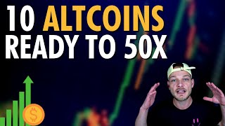 10 Hidden Gems: Low Cap Altcoins with Explosive Potential for 50X Gains in the Crypto Bull Market