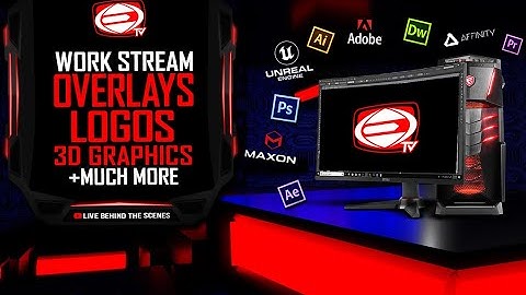 Live Graphic Design | Work Stream - Starting to use Unreal Engine 5