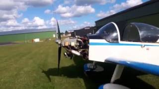 Continental C-90 Idling with CLAVACO CVI-4 Ignition System