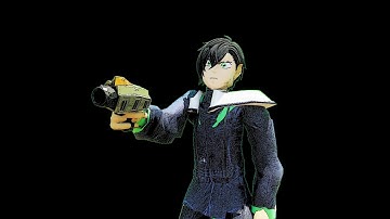 Using the ranged sci fi pistol in a melee combat game