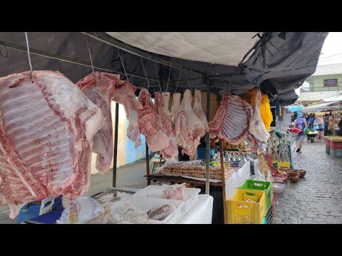 FEIRA DE RUA EM AGRESTINA-PE COM CUSTO DE VIDA DIFERENTE DE OUTRAS REGIÕES DO NORDESTE BRASILEIRO