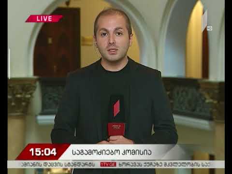 საგამოძიებო კომისიის სხდომა