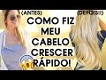 COMO FAZER SEU CABELO CRESCER MUITO RÁPIDO!! | HOW TO GROW YOUR HAIR FAST!