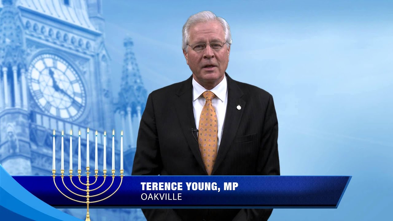 Terence Young, MP for Oakville: Chanukah Message