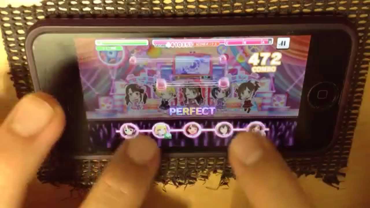 デレステ アタシポンコツアンドロイド Master Fc Gr2 人差し指 Iphone5 Youtube