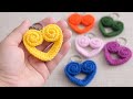 💰I made 50 in one day and i sold them all 💯Super easy Crochey Heart keychain Pattern for beginners ✅