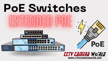PoE Switches with Extended PoE Technology