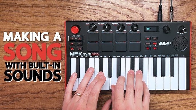 Akai MPK MINI PLAY Compact Keyboard and Pad Controller with Integrated  Sound Module – Fleet Pro Sound