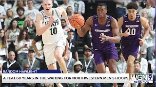 A rare Northwestern men's basketball feat, two national champions featured in "Random Hawlights"