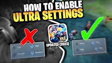 ENABLE ULTRA SETTINGS IN MOBILE LEGENDS | Ultra Graphics + Ultra Refresh Rate | Woking Latest Patch