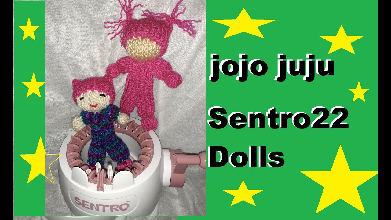 HOW TO KNIT A DOLLS  CIRCULAR KNITTING MACHINE