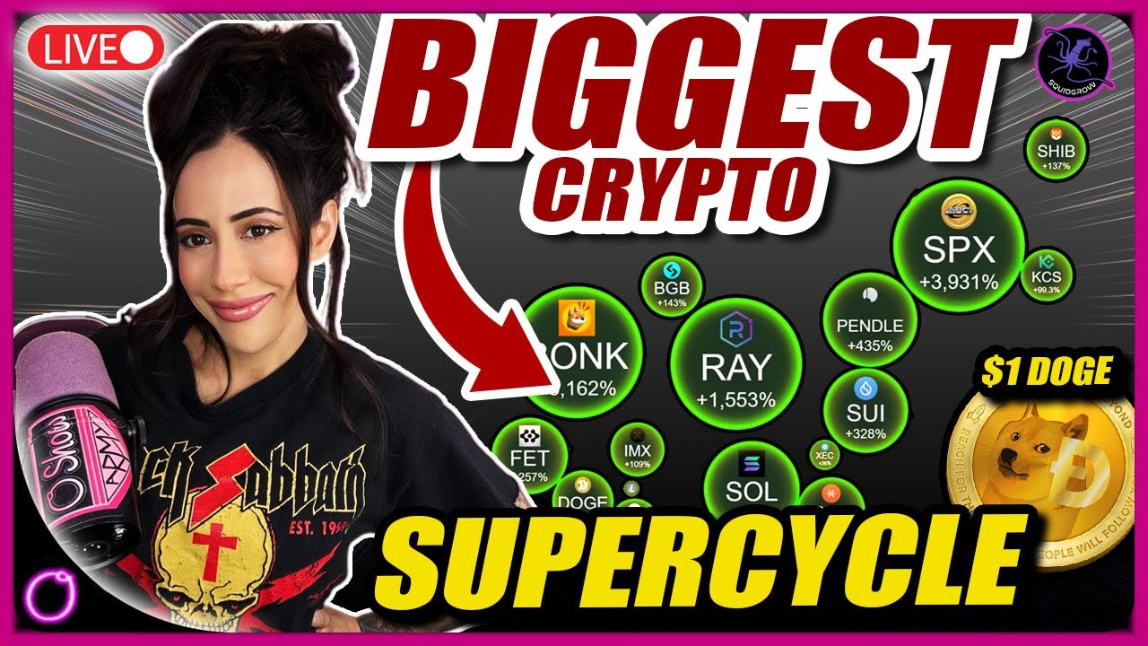 BIGGEST Crypto SUPERCYCLE (Dogecoin to $1?!)