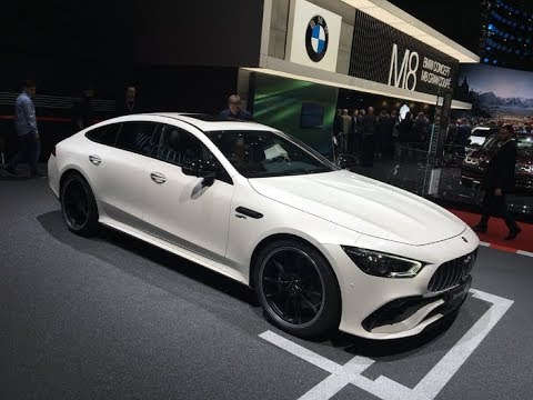mercedes amg gt 4 portes salon de genève 2018 youtube