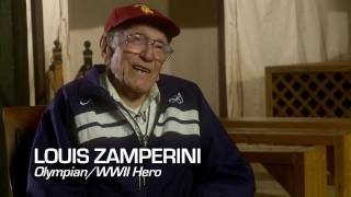 Louis Zamperini At The Billy Graham Library