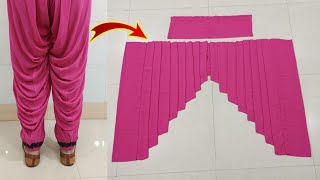 Patiala Salwar Cutting And Sching Tutorial In Hindi Sapna Choudhary Salwar Punjabi Salwar Diy