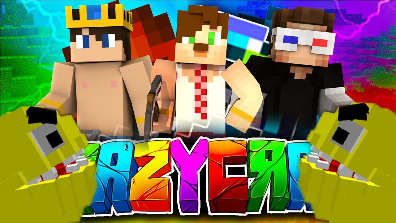 Minecraft Crazy Craft 4 Pacman İle Savaş ! YouTube