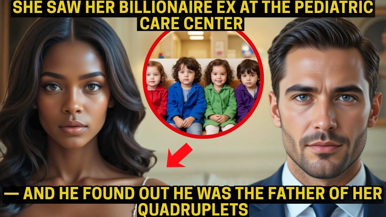 She Saw Her Billionaire Ex at Pediatric Care Center—He Found Out He's the Father of Her Quadruplets