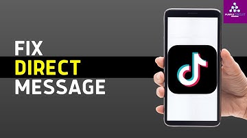 How to Fix TikTok Direct Message Option Not Showing || iPhone || 2024