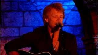 Wanna Make A Memory Jon Bon Jovi live acoustic Napa San Francisco Aug 28 2012