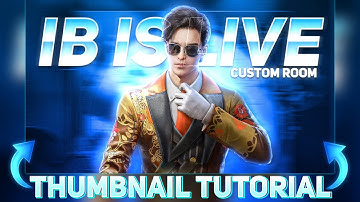 How to Make Gaming 🔴 Live Stream Thumbnail on Android || PUBG Thumbnail || Free Fire Thumbnail