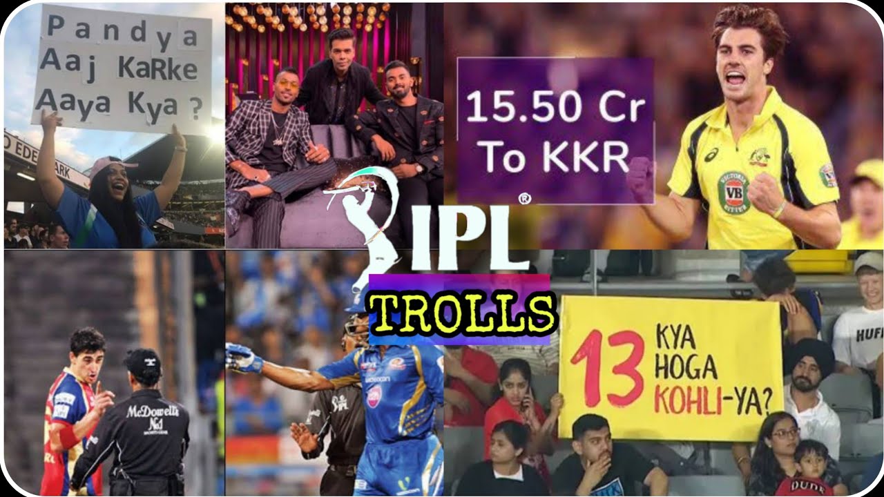 Ipl trolls 2020 | every ipl ever | roast | katilana roaster
