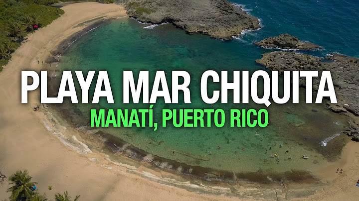 Playa Mar Chiquita, Manatí, Puerto Rico 4K - Nos Vamos de Paseo