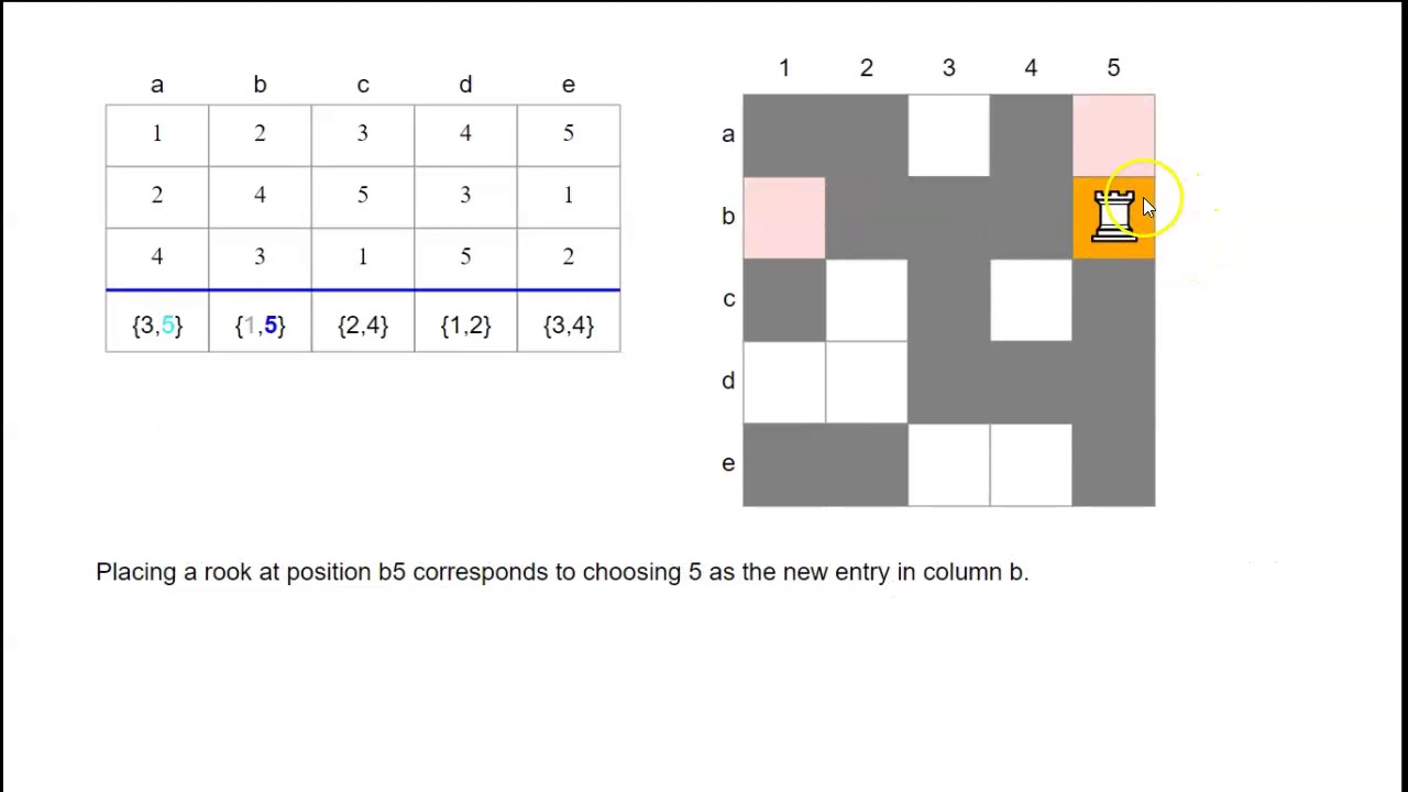 Extending a latin rectangle - YouTube