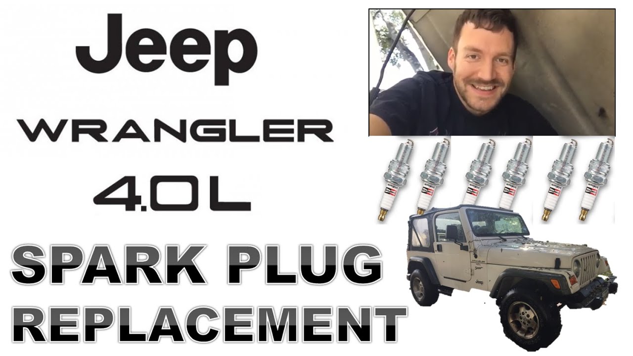 How to Replace  Jeep Wrangler Spark Plugs (2000 2001 2002 2003 2004  2005 2006) - YouTube