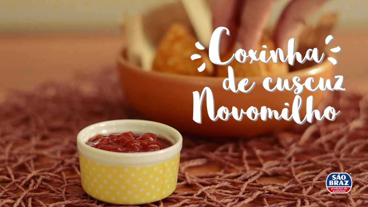 COXINHA DE CUSCUZ NOVOMILHO
