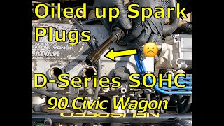 Got oil in your Spark Plug wells? 90 Civic Wagon by Jonny Wonderland 664 views 3 years ago 9 minutes, 41 seconds