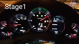 Porsche Cayenne Diesel 958 3.0TDI Stage1 разгон 0-100 км/ч