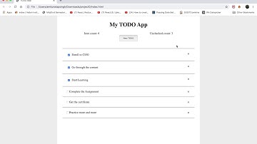 CS50 project0 - TODO web app using basic JavaScript and HTML
