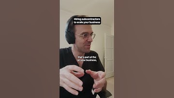 What happens when you start subcontracting