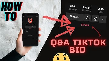 How to add Q&A Button to your TIKTOK BIO ( EASY STEPS )