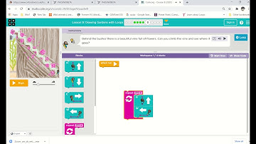 Drawing Gardens with loops   lesson 9   Course B