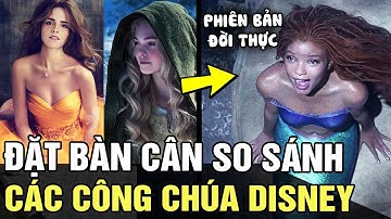 Dân mạng So sánh NHAN SẮC của 7 công chúa DISNEY phiên bản live action: CÀNG NGÀY CÀNG TỆ | TÁM TV