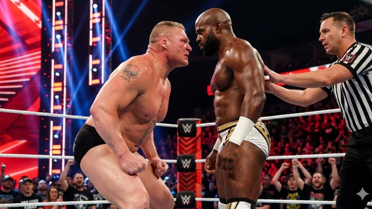 WWE FULL MATCH: Brock Lesnar DESTROYS Apollo Crews! - ESPN USA Special (Full Fight Replay)