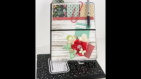 Altered Compostion Book Planner Tutorial Video 1