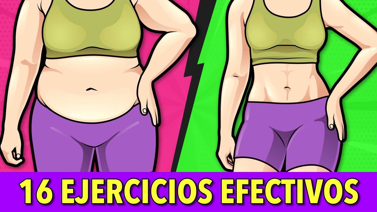 16 Ejercicios Efectivos para Perder Grasa del Vientre que te Ayudarán a Bajar de Peso