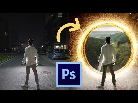 AVENGERS ENDGAME : Recréer le portail de Doctor Strange I Tuto Photoshop 00