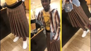 Young Thug Goes Shopping For A New Dress
