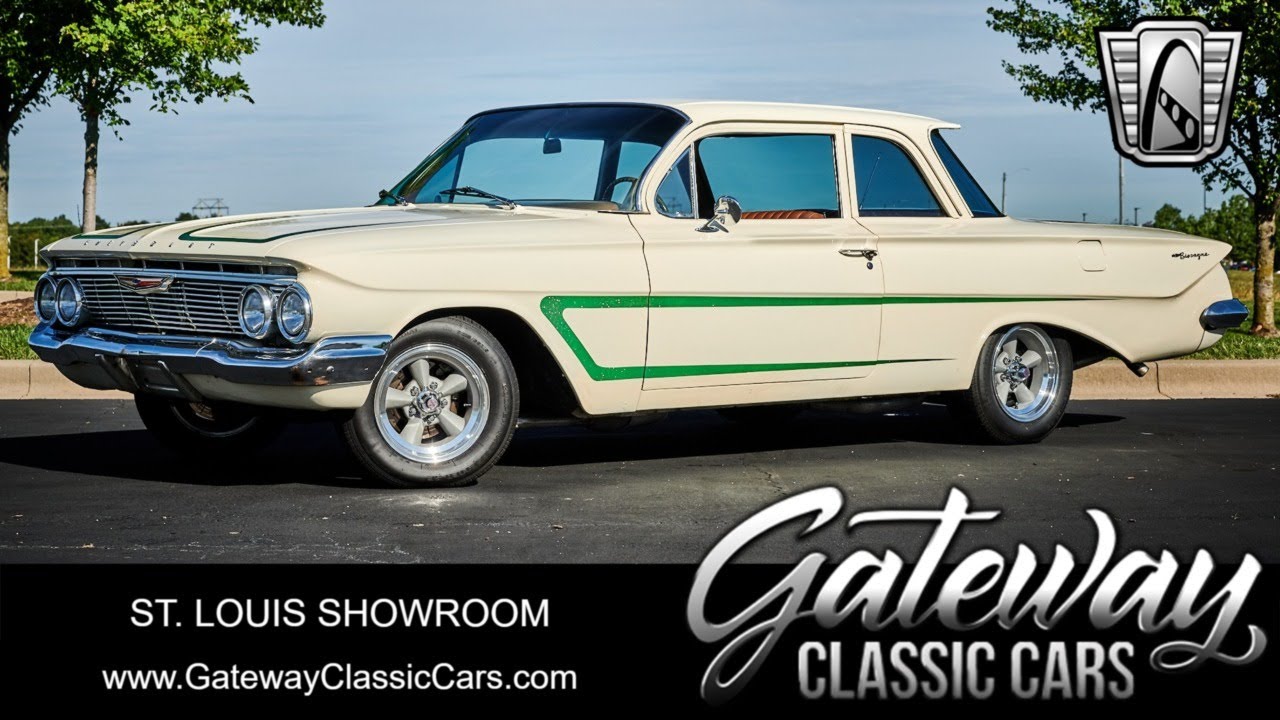 1961 Chevrolet Biscayne Gateway Classic Cars St. Louis 9062 YouTube