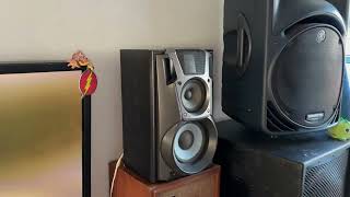 Technics EH500 Speakers Powered By 6 Channel Cloud Amplifer