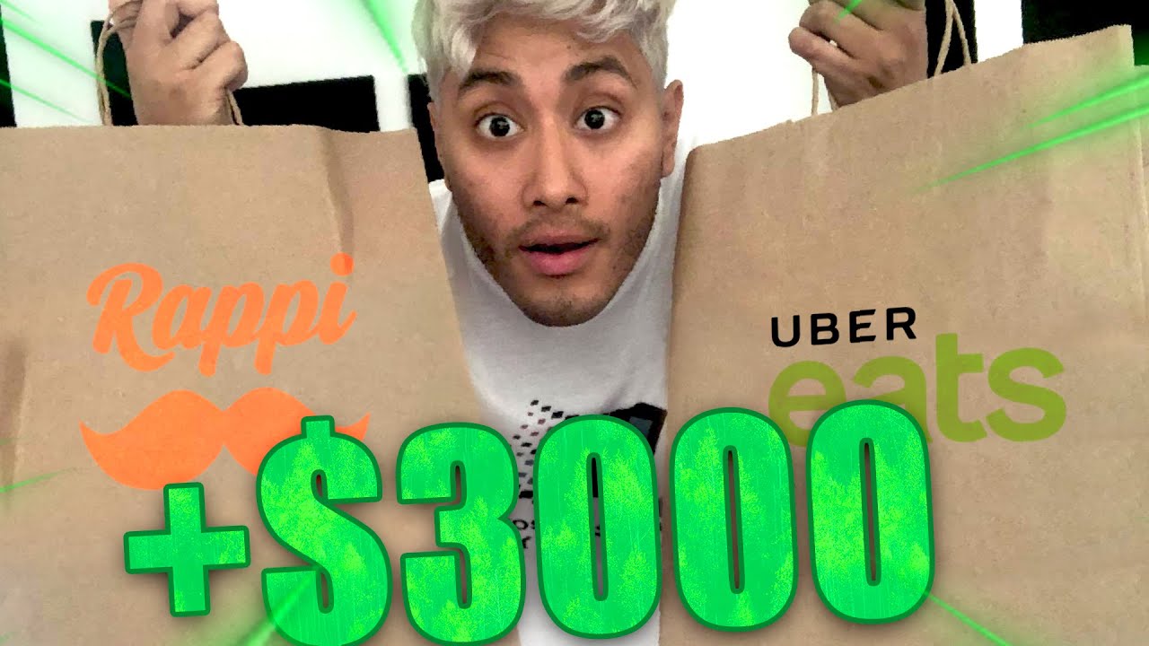Compré la comida MÁS CARA de RAPPI y UBER EATS 💸
