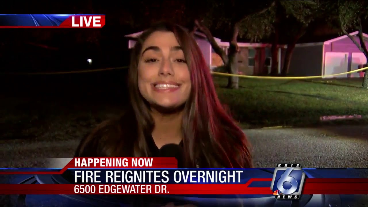 CCFD called out to battle house fire again on Edgewater Drive - YouTube