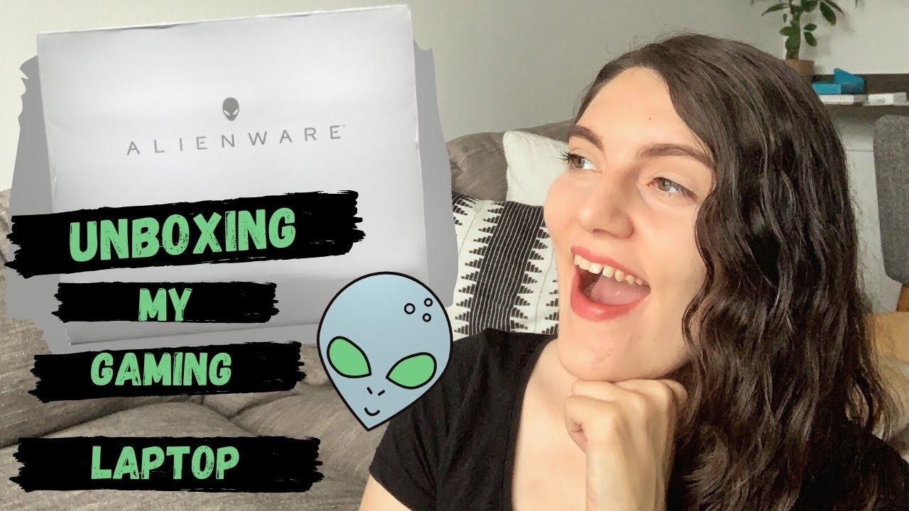 Unboxing My New Gaming Laptop | Unboxing My New Alienware m17 R1 Gaming ...
