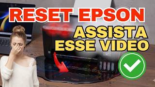 Impressora Epson L3250 Piscando Luzes Vermelhas? Como RESETAR as Almofadas (InkChip)